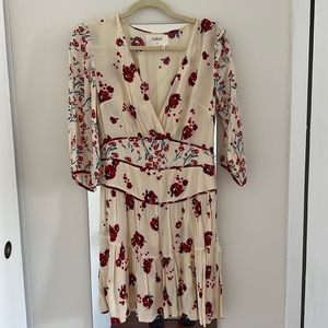 Ba&sh Red Floral Dress